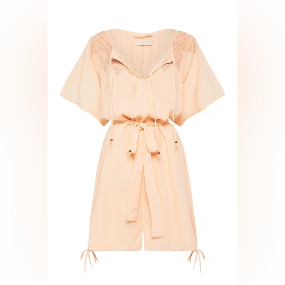 AMIRA SMOCK ROMPER - Picture 3 of 8